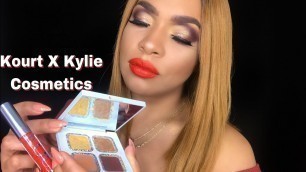 'Kourt X Kylie Cosmetics| The Blue Palette |Elkis Makeup'