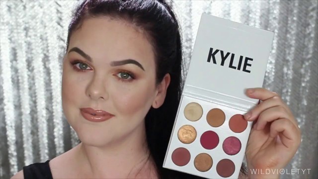 'GRWM feat. Kylie Cosmetics \"Burgundy\" Kyshadow Palette'