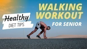 'Senior Walking Workout | Health And Fitness Tips For Seniors | Russ Godfrey  The RowdyDawg'