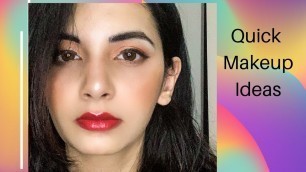 'Mini Makeup Tutorials || BYS COSMETICS eyeshadow || Quick makeup Ideas || Nidhi Joshi #Shorts'