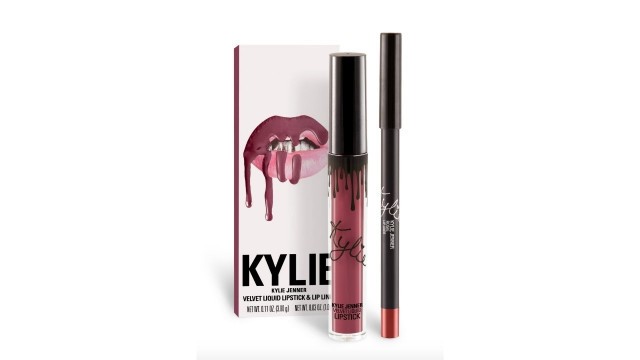 'Kylie Jenner Rosie Velvet Lip Kit | Lipstick Unboxing & Swatches'