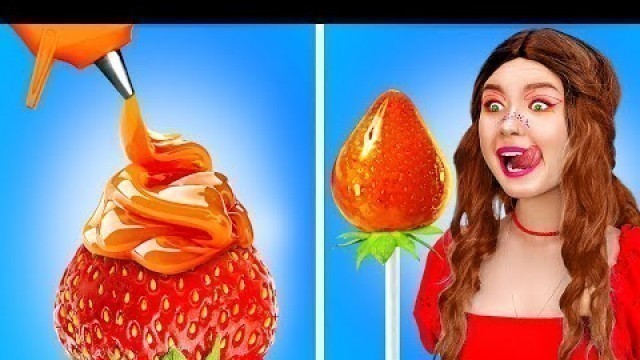 'VIRAL FOOD HACKS AND TRICKS || Food Tricks To Surprise Your Friends! Tomato Slime by 123 GO! FOOD'