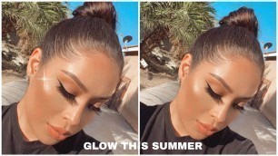 'GLOW THIS SUMMER Makeup Tutorial ft. Nicole Guerriero Glow Kit✨'