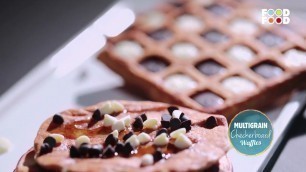 'Mummy Ka Magic | Multigrain Checker Board Waffle Recipe | Amrita Raichand'