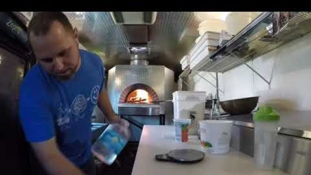 'Pizza Food Truck Business. How to make dough. Part 1.'