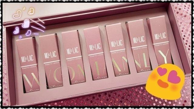 'Mulac Womanly Collection - Swatches e Review || laeliz80'