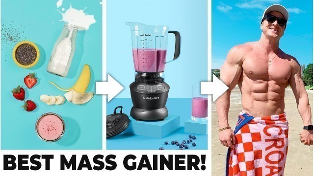 'HOW TO MAKE: Bulking Weight Gainer Shake (1000 and 1500 calories!)'