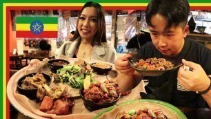 'Our First Time trying Ethiopian Food - Did we enjoy it?'