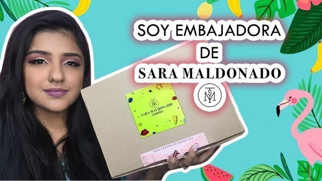 'SOY EMBAJADORA DE SARA MALDONADO COSMETICS | FLAMINGO\'S & GALACTIC PALETTE | Aurora Isabeel 