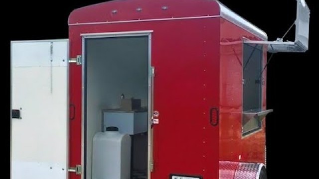 'Add a screen window to the Stand King® concession trailer'