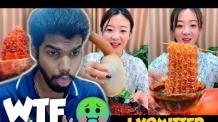 'CHINESE FOOD MUKBANG REACTION IN TAMIL | TRY NOT TO VOMIT 