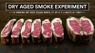 'Dry Aged SMOKE EXPERIMENT Sous Vide - Steak Fight!'