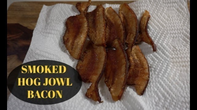 'HOW TO: Cook Smoke Hog Jowl Bacon'