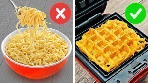 'Cool Hacks With Your Favorite Food || Yummy Recipes And Clever Kitchen Tricks'