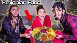 'Eating Ethiopian Food For Christmas 먹방 Mukbang | የገና ምግብ'