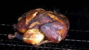 'How to Smoke Chicken in Masterbuilt Electric Smoker'