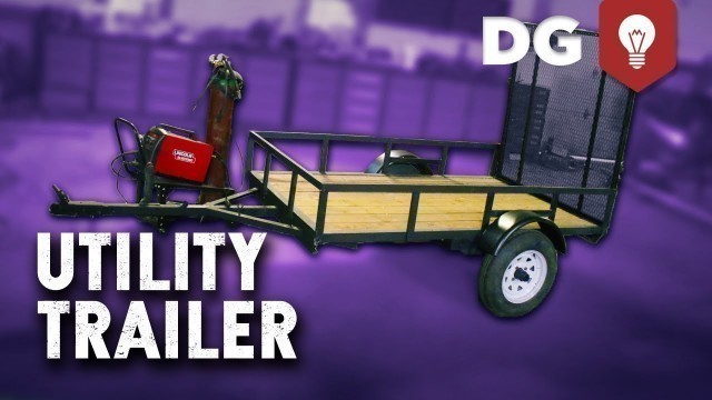 'How To Build A DIY Utility Trailer for CHEAP!'