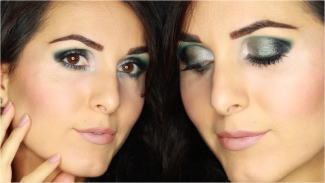 'Smokey eyes verde Makeup tutorial | ombretti Mulac Cosmetics ❤ LaLilliMakeup'