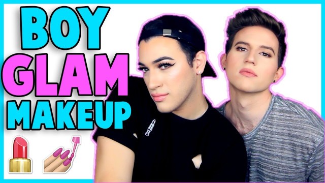 'BOY GLAM MAKEUP TRANSFORMATION w/ Manny Mua'