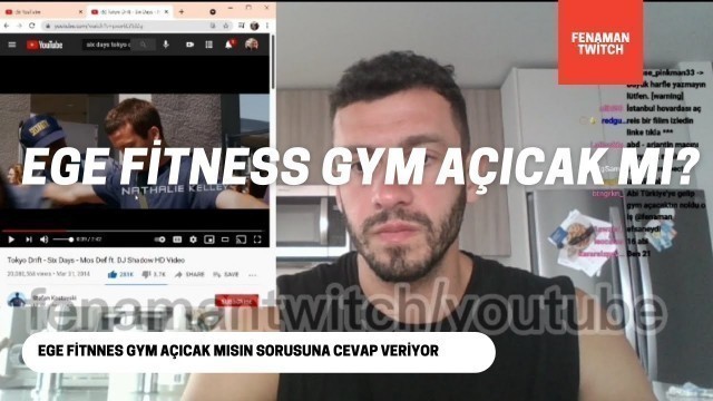 'EGE FİTNESS GYM SALONU KURACAK MI? CEVAPLIYOR!   |FENAMANTWITCH|'