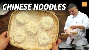 'Simple Chinese Noodles Recipe by Masterchef'