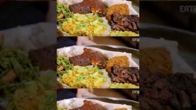 'Rome’s Best Ethiopian Restaurant: Dining on a Dime Part 3 #ethiopia #ethiopianfood #shorts'