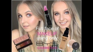 'FULL FACE OF CHEAP BYS MAKEUP! | Brittany Jade'