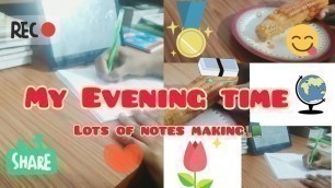 'MY EVENING TIME //PRODUCTIVE STUDYING/MOTIVATE TO STUDY/STUDY WITH ME #STUDY #STUDYWITHME'