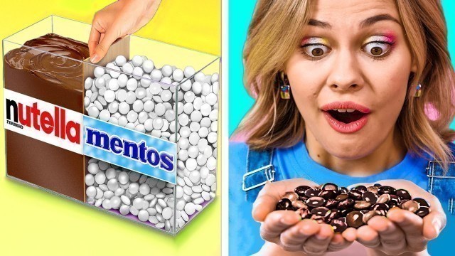 'CHOCOLATE FOOD PRANKS TO PULL ON FRIENDS! || Awesome Food Tricks by 123 Go! LIVE'