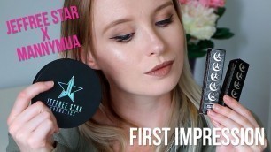 'Jeffree Star Cosmetics x Manny MUA Collab :: First Impression'