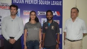 'Indian premier squash league | announcement | fitness icon Gul Panag'