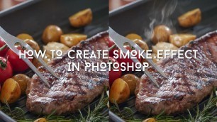 'How To Create Smoke Effect In Photoshop | Tutorial'