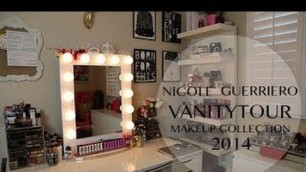 'Vanity Tour | MakeUp Collection - Nicole Guerriero'