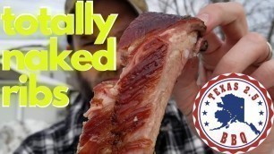 'What Would Ribs Taste Like With No Seasonings?  |  JUST MEAT & SMOKE!  | Totally Plain Series'