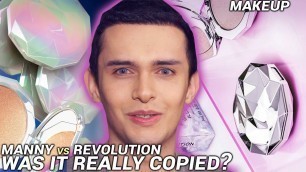 'Manny MUA Calls Out Makeup Revolution for Copying His Product!'