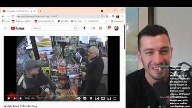 'Ege Fitness \"Dünyanın En Kibar Soygunu\" İzliyor - Ege Fitness Twitch'
