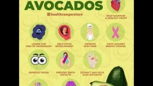 '10 INCREDIBLE HEALTH BENEFITS OF Avocado | Food Hacks Tips Tricks'