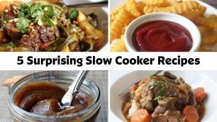 '5 Surprising Slow Cooker Recipes To Make All Winter Long'