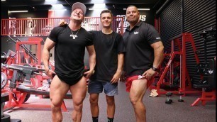 'LEG WORKOUT WITH MY BROTHER! (HAHAHA!)'