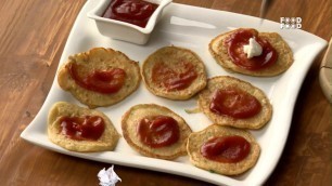 'Cheesy Vegetable Mini Pancakes - Mummy Ka Magic'