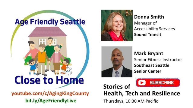 'Sound Transit and Southeast Seattle Senior Center Community Fitness | Close to Home Ep 7'