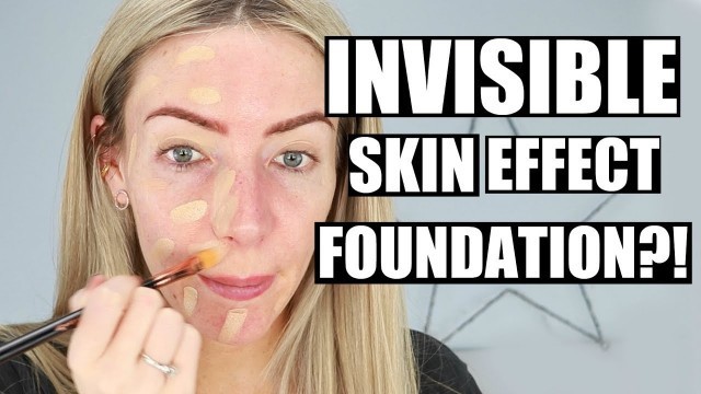 'EX1 Invisible Skin Effect Foundation Wear Test & Review NO FILTER!'