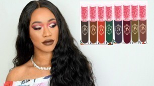 'Lip Swatches: REAL B COSMETICS LIQUID LIPSTICKS'