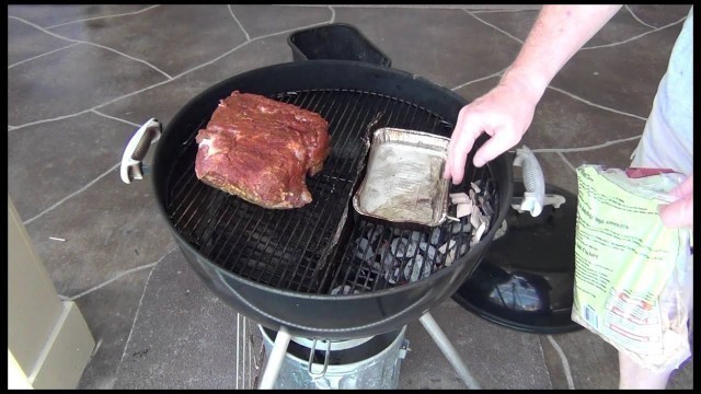 'BBQ- How to Smoke a Boston Butt on a Weber Grill'