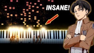 'INSANE Attack on Titan Season 4 (Final Season) OP - \"Boku no Sensou\" / \"My War\" (Piano)'