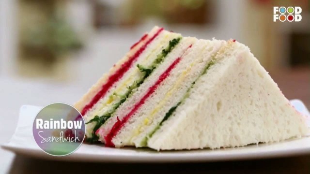 'Mummy Ka Magic | Rainbow Sandwich Recipe | Amrita Raichand'