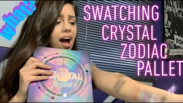 'BH COSMETICS CRYSTAL ZODIAC FULL SWATCHES'