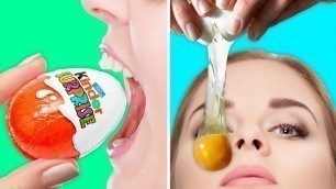 '30 UNEXPECTED FOOD TRICKS TO HAVE FUN WITH!'
