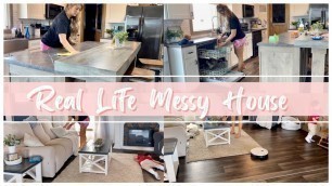 '*NEW* MESSY HOUSE CLEAN WITH ME/ EXTREME CLEANING MOTIVATION'