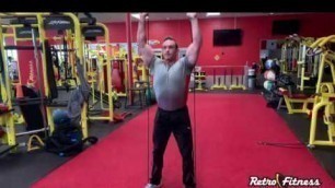 'At-home Bungee Cord Workout'